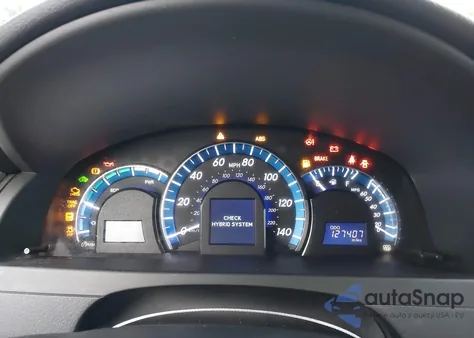 2012 Toyota Camry Hybrid Xle z USA, uszkodzony, nr VIN 4T1BD1FK1CU007205